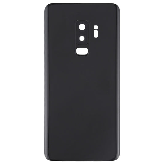 For Galaxy S9+ Battery Back Cover with Camera Lens (Black) - Back Cover by buy2fix | Online Shopping UK | buy2fix