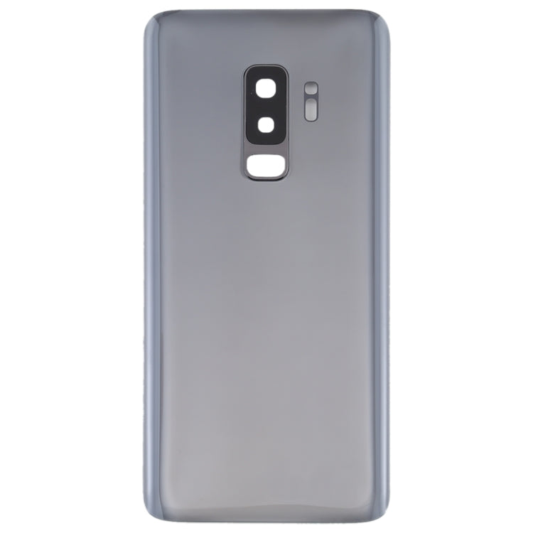 For Galaxy S9+ Battery Back Cover with Camera Lens (Grey) - Back Cover by buy2fix | Online Shopping UK | buy2fix