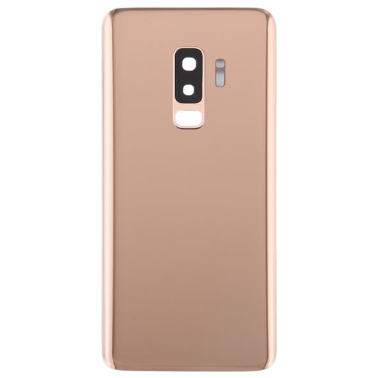For Galaxy S9+ Battery Back Cover with Camera Lens (Gold) - Back Cover by buy2fix | Online Shopping UK | buy2fix