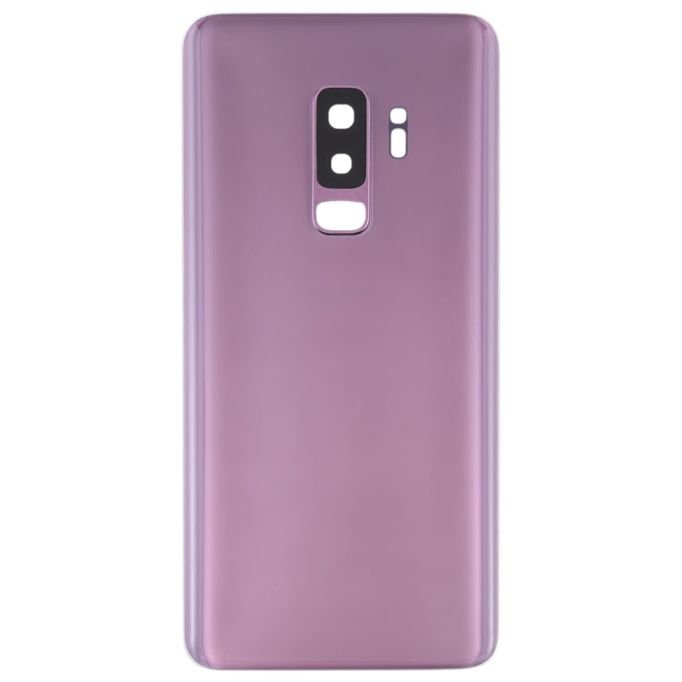 For Galaxy S9+ Battery Back Cover with Camera Lens (Purple) - Back Cover by buy2fix | Online Shopping UK | buy2fix