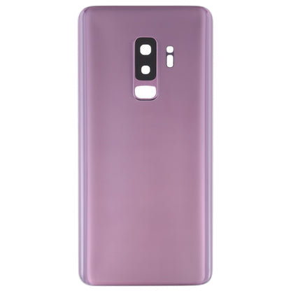 For Galaxy S9+ Battery Back Cover with Camera Lens (Purple) - Back Cover by buy2fix | Online Shopping UK | buy2fix