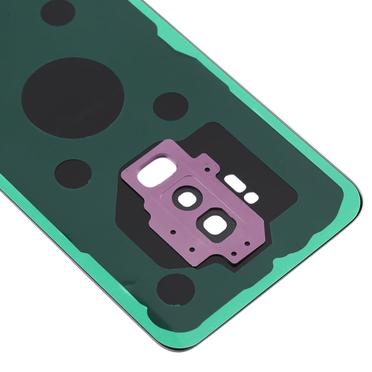 For Galaxy S9+ Battery Back Cover with Camera Lens (Purple) - Back Cover by buy2fix | Online Shopping UK | buy2fix