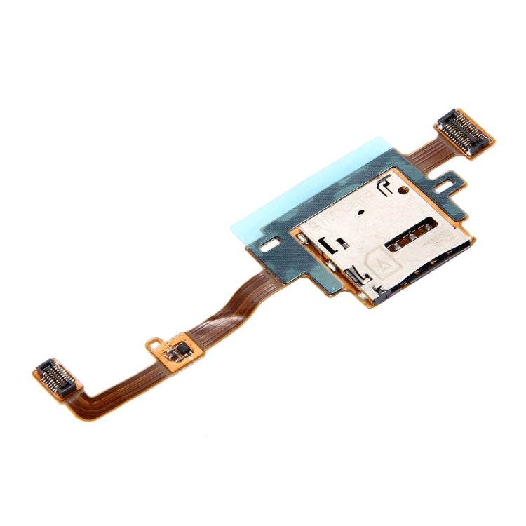 For Galaxy Tab S 10.5 LTE / T805 SIM Card Reader Contact Flex Cable - Flex Cable by buy2fix | Online Shopping UK | buy2fix