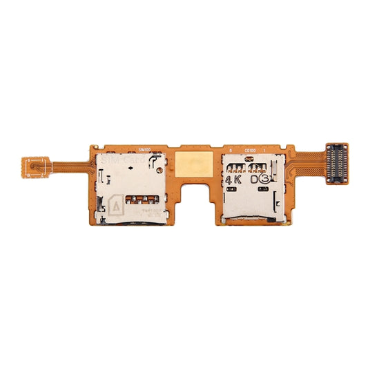 For Galaxy Note Pro 12.2 LTE / P905 SIM & SD Card Reader Contact Flex Cable - Flex Cable by buy2fix | Online Shopping UK | buy2fix