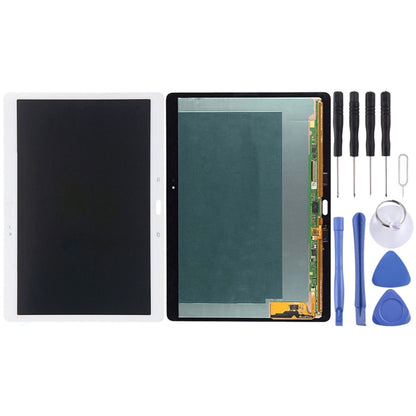Original Super AMOLED LCD Screen for Galaxy Tab S 10.5 / T805 with Digitizer Full Assembly (White) - LCD Screen by buy2fix | Online Shopping UK | buy2fix