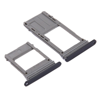 For Galaxy A5 (2017) / A520 & A7 (2017) / A720 SIM Card Tray + Micro SD Card Tray, Single Card (Black) - Card Tray by buy2fix | Online Shopping UK | buy2fix