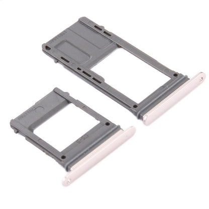 For Galaxy A5 (2017) / A520 & A7 (2017) / A720 SIM Card Tray + Micro SD Card Tray, Single Card (Gold) - Card Tray by buy2fix | Online Shopping UK | buy2fix