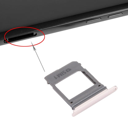 For Galaxy A5 (2017) / A520 & A7 (2017) / A720 SIM Card Tray + Micro SD Card Tray, Single Card (Gold) - Card Tray by buy2fix | Online Shopping UK | buy2fix