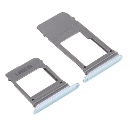 For Galaxy A5 (2017) / A520 & A7 (2017) / A720 SIM Card Tray + Micro SD Card Tray, Single Card (Blue) - Card Tray by buy2fix | Online Shopping UK | buy2fix