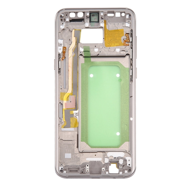 For Galaxy S8+ / G9550 / G955F / G955A Middle Frame Bezel (Gold) - Frame Bezel Plate by buy2fix | Online Shopping UK | buy2fix
