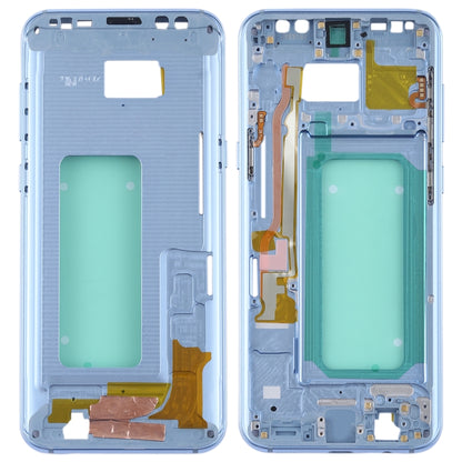 For Galaxy S8+ / G9550 / G955F / G955A Middle Frame Bezel (Blue) - Frame Bezel Plate by buy2fix | Online Shopping UK | buy2fix