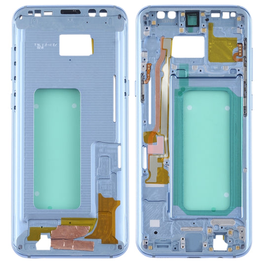 For Galaxy S8+ / G9550 / G955F / G955A Middle Frame Bezel (Blue) - Frame Bezel Plate by buy2fix | Online Shopping UK | buy2fix