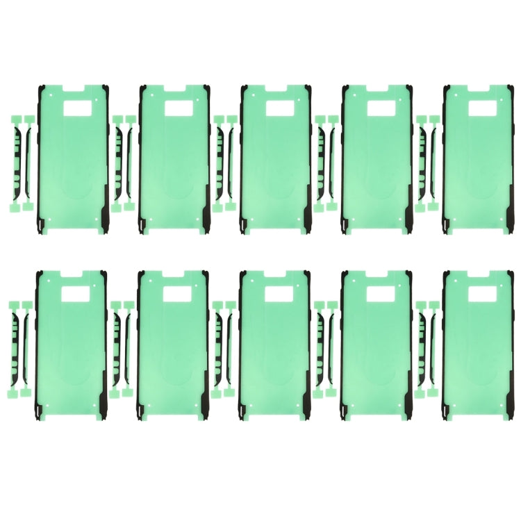 For Galaxy S8+ 10pcs Front Housing Adhesive & Middle Frame Bezel Adhesive - Adhesive Sticker by buy2fix | Online Shopping UK | buy2fix