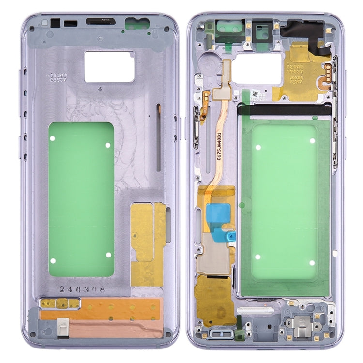 For Galaxy S8 / G9500 / G950F / G950A Middle Frame Bezel (Grey) - Frame Bezel Plate by buy2fix | Online Shopping UK | buy2fix