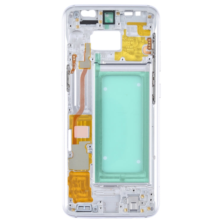 For Galaxy S8 / G9500 / G950F / G950A Middle Frame Bezel (Silver) - Frame Bezel Plate by buy2fix | Online Shopping UK | buy2fix