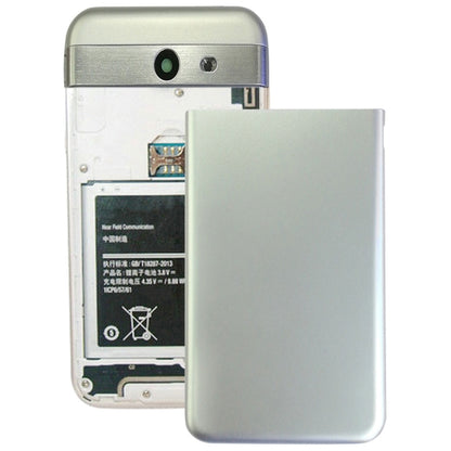 For Galaxy J3 Emerge / J327 Back Cover (Silver) - Back Cover by buy2fix | Online Shopping UK | buy2fix