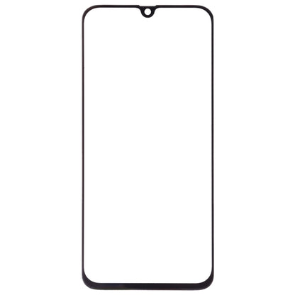 For Galaxy A40 Front Screen Outer Glass Lens (Black) - Outer Glass Lens by buy2fix | Online Shopping UK | buy2fix