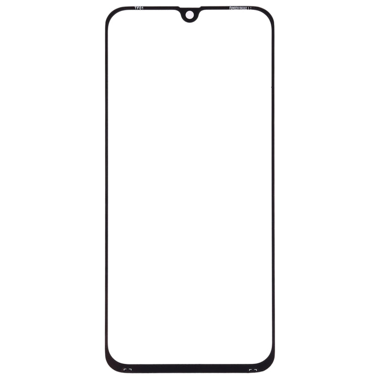 For Galaxy A40 Front Screen Outer Glass Lens (Black) - Outer Glass Lens by buy2fix | Online Shopping UK | buy2fix