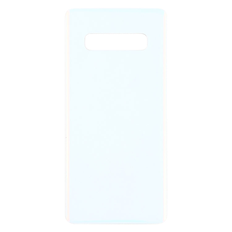 For Galaxy S10 Battery Back Cover (White) - Back Cover by buy2fix | Online Shopping UK | buy2fix