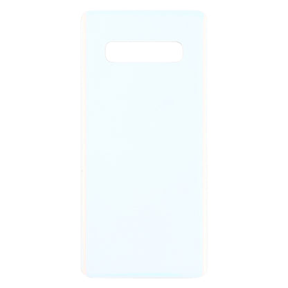 For Galaxy S10+ Battery Back Cover (White) - Back Cover by buy2fix | Online Shopping UK | buy2fix
