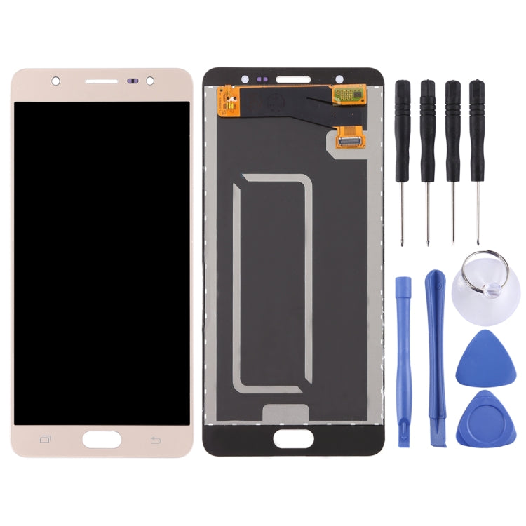 OEM LCD Screen for Galaxy J7 Max / G615 with Digitizer Full Assembly (Gold) - LCD Screen by buy2fix | Online Shopping UK | buy2fix