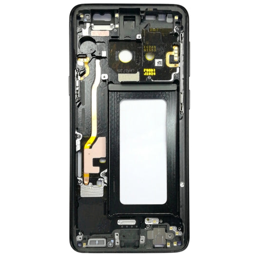 For Galaxy S9 G960F, G960F/DS, G960U, G960W, G9600  Middle Frame Bezel (Black) - Frame Bezel Plate by buy2fix | Online Shopping UK | buy2fix