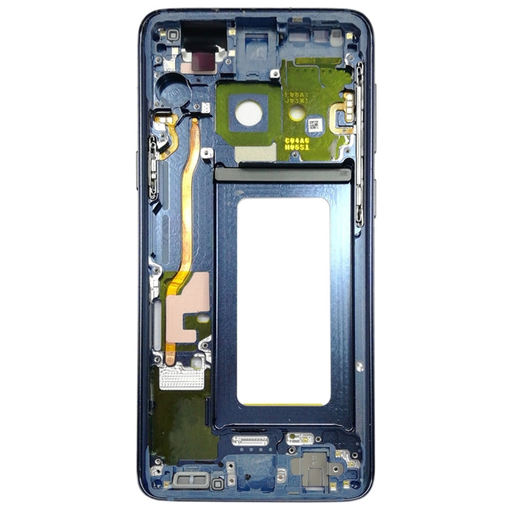 For Galaxy S9 G960F, G960F/DS, G960U, G960W, G9600  Middle Frame Bezel (Blue) - Frame Bezel Plate by buy2fix | Online Shopping UK | buy2fix