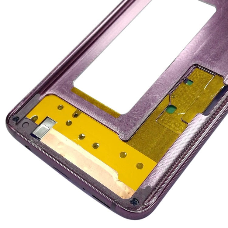 For Galaxy S9 G960F, G960F/DS, G960U, G960W, G9600  Middle Frame Bezel (Purple) - Frame Bezel Plate by buy2fix | Online Shopping UK | buy2fix