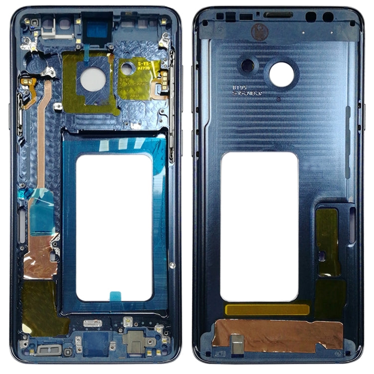 For Galaxy S9+ G965F, G965F/DS, G965U, G965W, G9650 Middle Frame Bezel (Blue) - Frame Bezel Plate by buy2fix | Online Shopping UK | buy2fix
