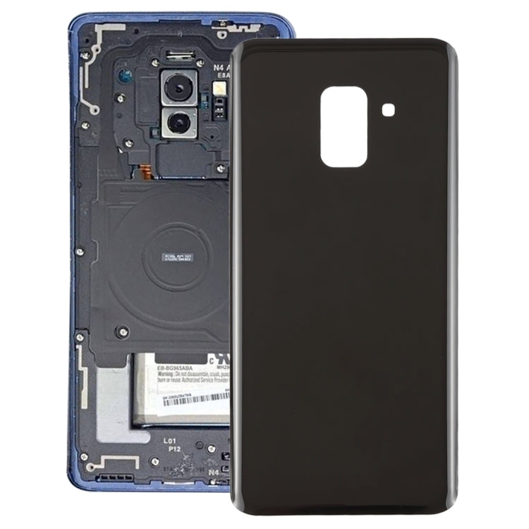 For Galaxy A8 (2018) / A530 Back Cover (Black) - Back Cover by buy2fix | Online Shopping UK | buy2fix