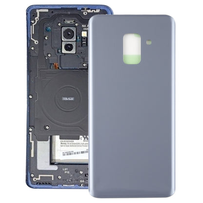 For Galaxy A8 (2018) / A530 Back Cover (Grey) - Back Cover by buy2fix | Online Shopping UK | buy2fix