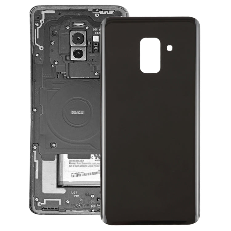 For Galaxy A8+ (2018) / A730 Back Cover (Black) - Back Cover by buy2fix | Online Shopping UK | buy2fix