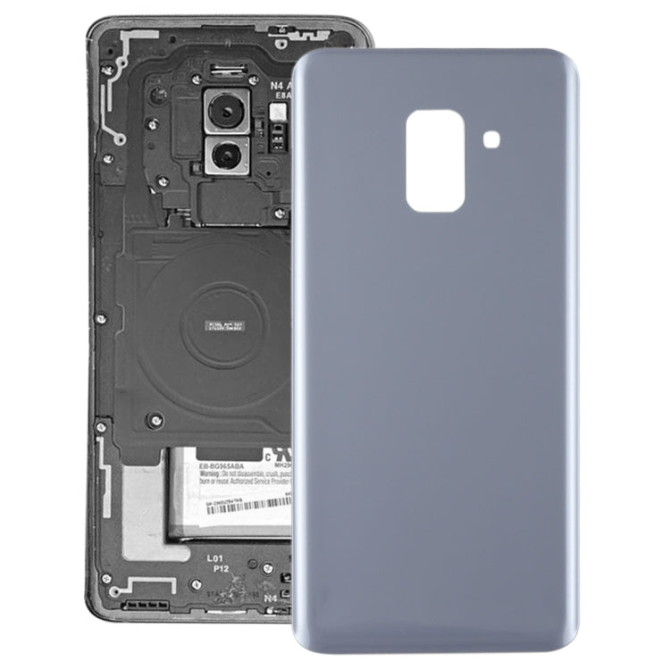 For Galaxy A8+ (2018) / A730 Back Cover (Grey) - Back Cover by buy2fix | Online Shopping UK | buy2fix