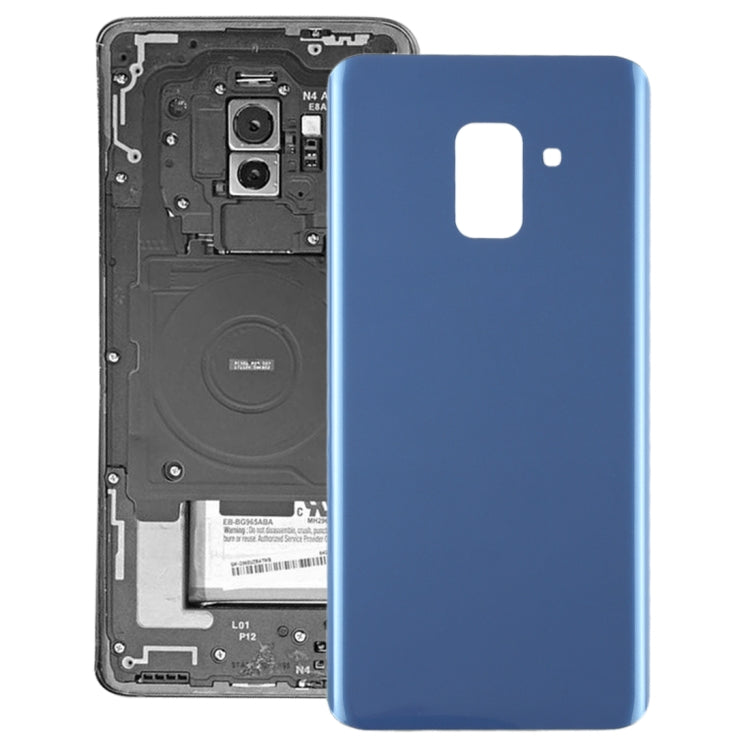 For Galaxy A8+ (2018) / A730 Back Cover (Blue) - Back Cover by buy2fix | Online Shopping UK | buy2fix