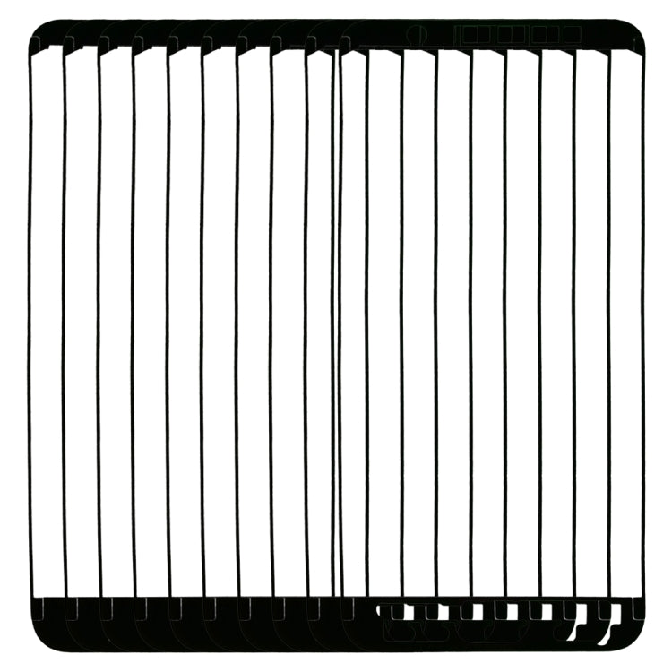 10pcs Front Housing Adhesive for Galaxy J7 (2016) / On8 / J710F / J710D / J710FN / J710FJ / J710M / J710N / J7108 - Adhesive Sticker by buy2fix | Online Shopping UK | buy2fix