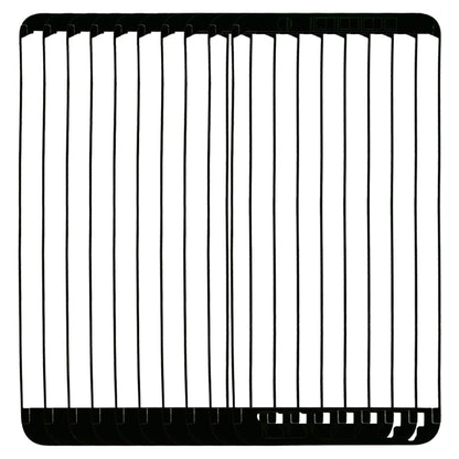 10pcs Front Housing Adhesive for Galaxy J7 (2016) / On8 / J710F / J710D / J710FN / J710FJ / J710M / J710N / J7108 - Adhesive Sticker by buy2fix | Online Shopping UK | buy2fix