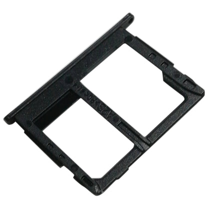 For Galaxy Tab A 8.0 / T380 / T385 SIM Card Tray +  Micro SD Card Tray (Black) - Card Tray by buy2fix | Online Shopping UK | buy2fix
