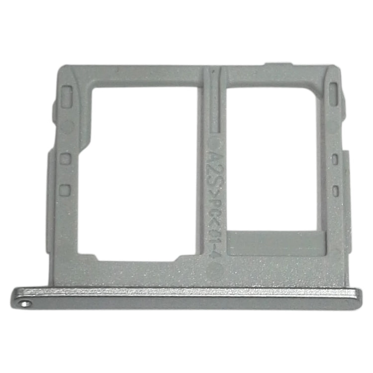 For Galaxy Tab A 8.0 / T380 / T385 SIM Card Tray +  Micro SD Card Tray (Grey) - Card Tray by buy2fix | Online Shopping UK | buy2fix