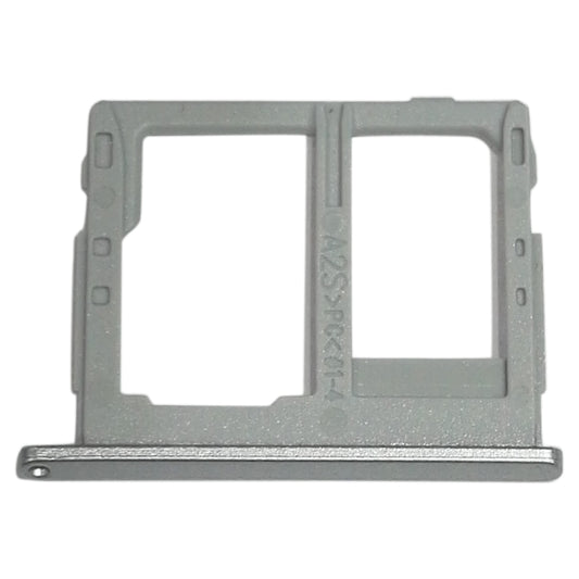 For Galaxy Tab A 8.0 / T380 / T385 SIM Card Tray +  Micro SD Card Tray (Grey) - Card Tray by buy2fix | Online Shopping UK | buy2fix