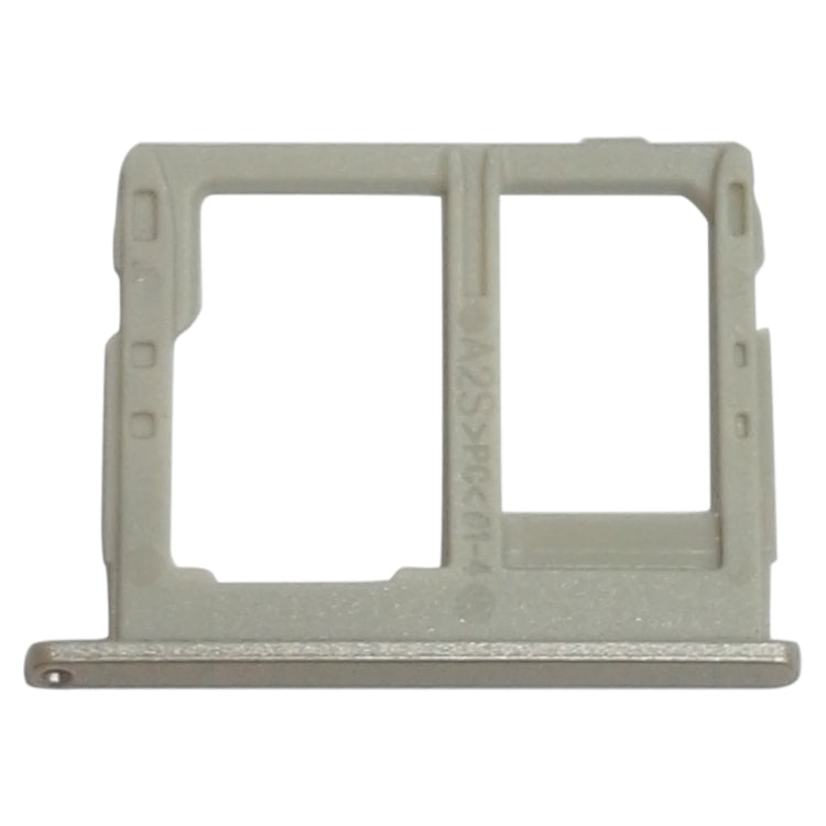 For Galaxy Tab A 8.0 / T380 / T385 SIM Card Tray +  Micro SD Card Tray (Gold) - Card Tray by buy2fix | Online Shopping UK | buy2fix