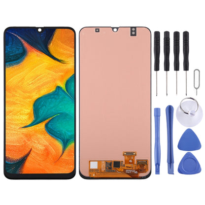 Original Super AMOLED LCD Screen for Galaxy A30 with Digitizer Full Assembly (Black) - LCD Screen by buy2fix | Online Shopping UK | buy2fix