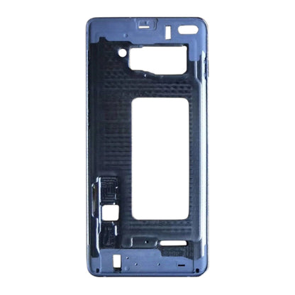 For Galaxy S10+  Front Housing LCD Frame Bezel Plate (Blue) - Frame Bezel Plate by buy2fix | Online Shopping UK | buy2fix
