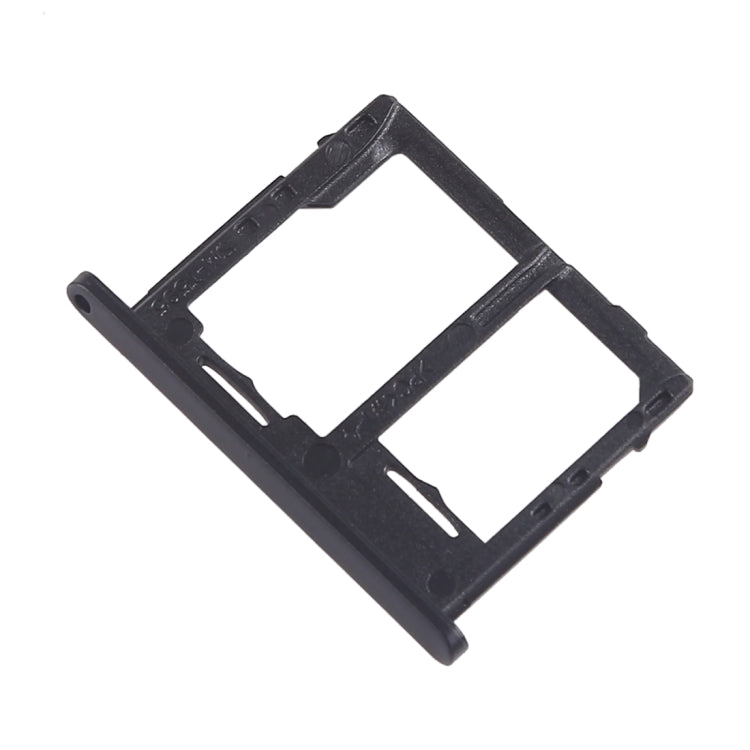 For Galaxy Tab A 10.5 inch T595 4G SIM Card Tray + Micro SD Card Tray (Black) - Card Tray by buy2fix | Online Shopping UK | buy2fix