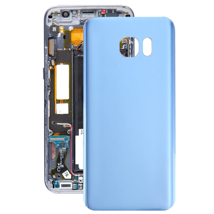 For Galaxy S7 Edge / G935 Battery Back Cover (Blue) - Back Cover by buy2fix | Online Shopping UK | buy2fix
