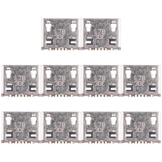 For Galaxy J1 (2016) 10pcs Charging Port Connector - Tail Connector by buy2fix | Online Shopping UK | buy2fix