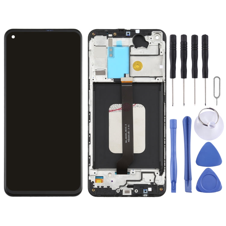 Original PLS TFT LCD Screen for Galaxy M40 Digitizer Full Assembly with Frame - LCD Screen by buy2fix | Online Shopping UK | buy2fix