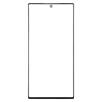 For Galaxy Note 10 + Front Screen Outer Glass Lens (Black) - Outer Glass Lens by buy2fix | Online Shopping UK | buy2fix