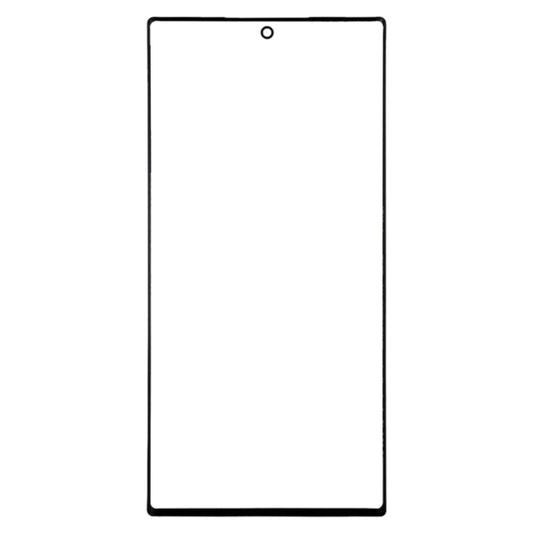 For Galaxy Note 10 + Front Screen Outer Glass Lens (Black) - Outer Glass Lens by buy2fix | Online Shopping UK | buy2fix