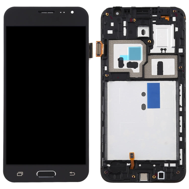 TFT LCD Screen for Galaxy J3 (2016) / J320F Digitizer Full Assembly with Frame (Black) - LCD Screen by buy2fix | Online Shopping UK | buy2fix