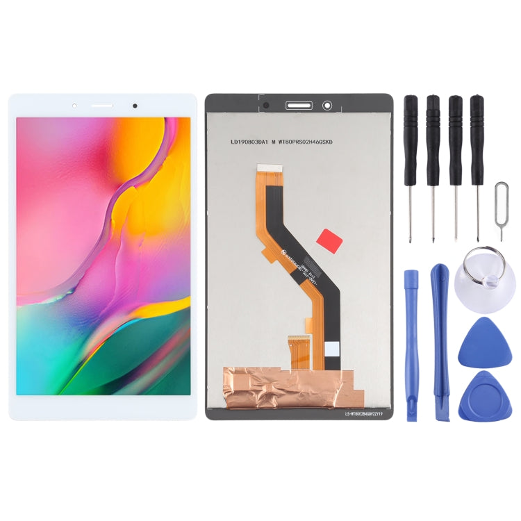 OEM LCD Screen for Samsung Galaxy Tab A 8.0 (2019) SM-T295 (LTE Version) with Digitizer Full Assembly (White) - LCD Screen by buy2fix | Online Shopping UK | buy2fix